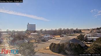 Weather camera view of Follett ISD.