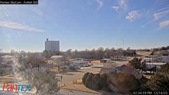 Weather camera view of Follett ISD.