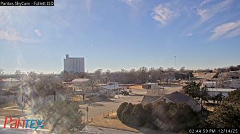 Weather camera view of Follett ISD.