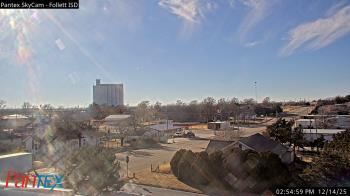 Weather camera view of Follett ISD.