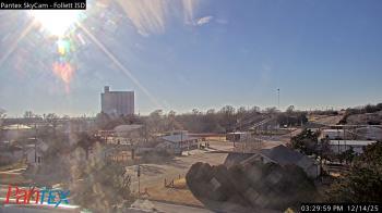 Weather camera view of Follett ISD.