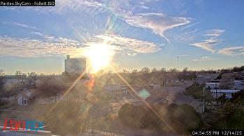 Weather camera view of Follett ISD.