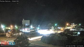 Weather camera view of Follett ISD.