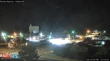 Weather camera view of Follett ISD.