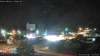 Weather camera view of Follett ISD.