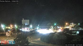 Weather camera view of Follett ISD.