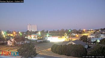 Weather camera view of Follett ISD.