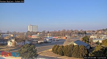Weather camera view of Follett ISD.