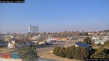 Weather camera view of Follett ISD.