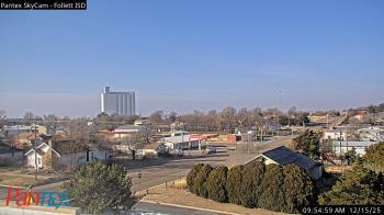 Weather camera view of Follett ISD.