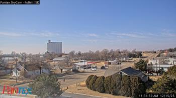 Weather camera view of Follett ISD.