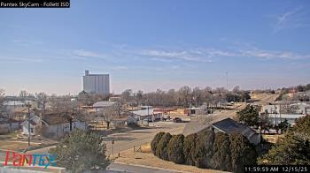 Weather camera view of Follett ISD.