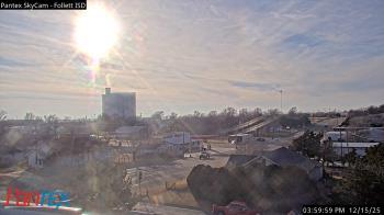 Weather camera view of Follett ISD.