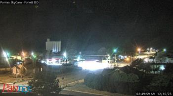 Weather camera view of Follett ISD.