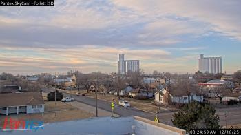 Weather camera view of Follett ISD.