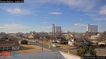 Weather camera view of Follett ISD.
