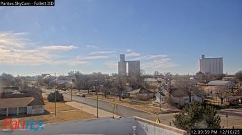 Weather camera view of Follett ISD.