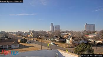 Weather camera view of Follett ISD.