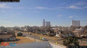 Weather camera view of Follett ISD.