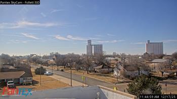 Weather camera view of Follett ISD.