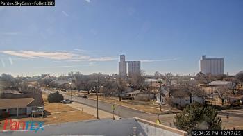 Weather camera view of Follett ISD.