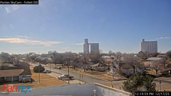 Weather camera view of Follett ISD.