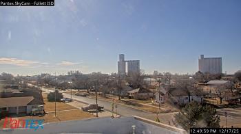 Weather camera view of Follett ISD.