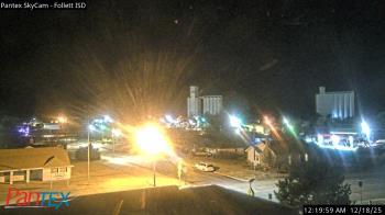Weather camera view of Follett ISD.