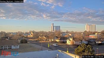 Weather camera view of Follett ISD.