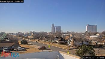 Weather camera view of Follett ISD.