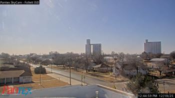 Weather camera view of Follett ISD.