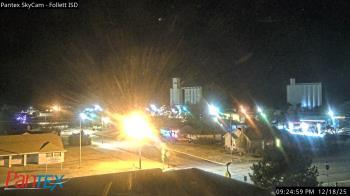 Weather camera view of Follett ISD.