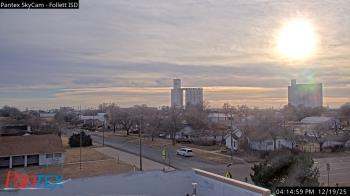 Weather camera view of Follett ISD.