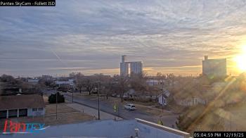 Weather camera view of Follett ISD.
