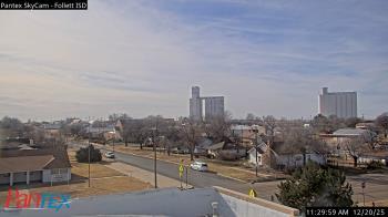 Weather camera view of Follett ISD.