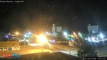 Weather camera view of Follett ISD.