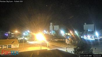 Weather camera view of Follett ISD.
