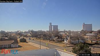 Weather camera view of Follett ISD.
