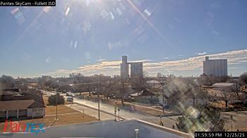 Weather camera view of Follett ISD.
