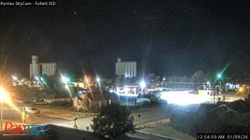 Weather camera view of Follett ISD.