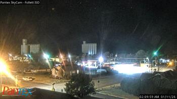 Weather camera view of Follett ISD.