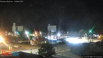 Weather camera view of Follett ISD.