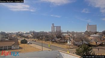 Weather camera view of Follett ISD.