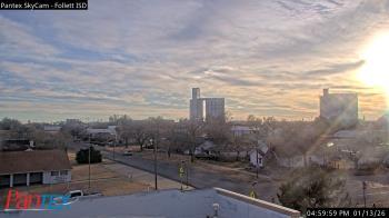 Weather camera view of Follett ISD.