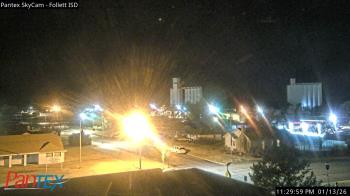 Weather camera view of Follett ISD.