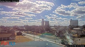Weather camera view of Follett ISD.