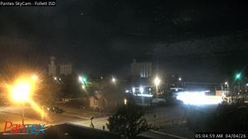 Weather camera view of Follett ISD.