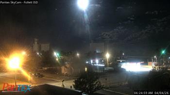 Weather camera view of Follett ISD.