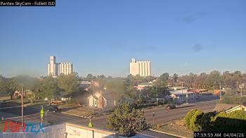 Weather camera view of Follett ISD.