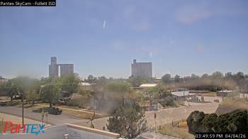 Weather camera view of Follett ISD.